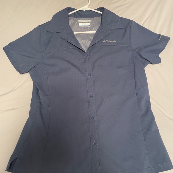 Columbia Gray Omni-Shade Shirt - Picture 1 of 2